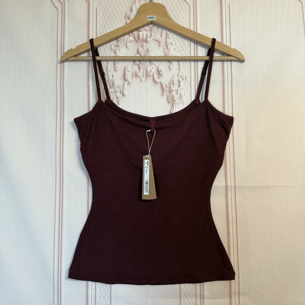 SKIMS Soft Lounge Cami In Bordeaux Size Small NWT
